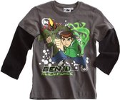 BEN-10-T-shirt-met-lange-mouw-grijs-maat-110