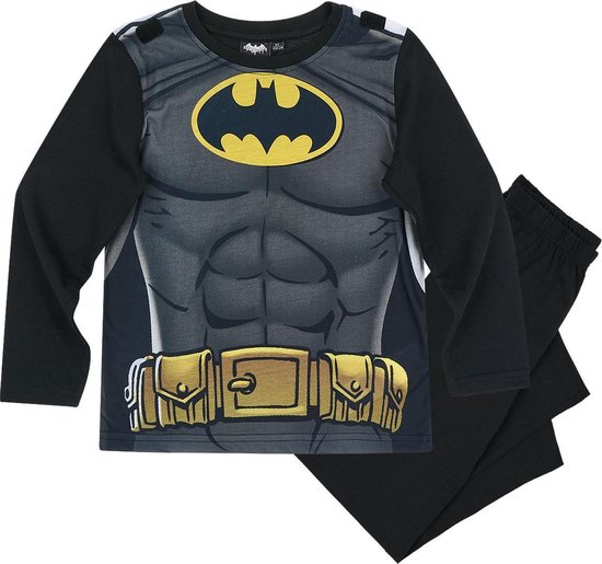 Batman Pyjama - zwart - Maat 110 | bol.com