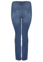 Yoek | Grote maten - dames jeans straight fit - lichtblauw