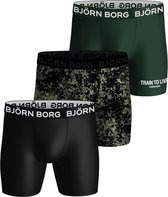 Bjorn Borg - Boxers Performance 3 Pack Multicolour - Heren - Maat XL - Body-fit