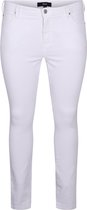 ZIZZI JPIPER, AMY JEANS Dames Jeans - White - Maat 52/78 cm