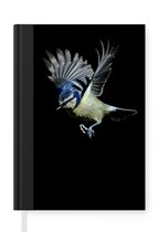 Carnet - Carnet d'écriture - Vogels - Ressorts - Zwart - Carnet - Format A5 - Bloc-notes