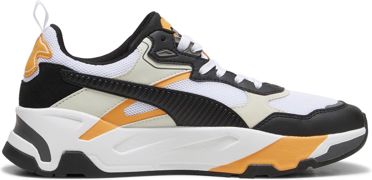 PUMA Trinity Heren Sneakers PUMA -PUMA -Vapor -Clementine Wit