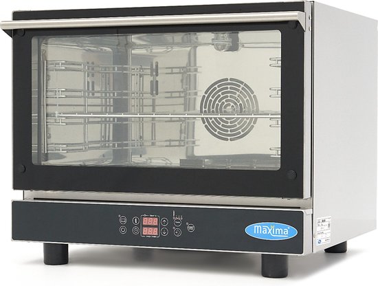 Foto: Maxima combisteamer 4 bakken 1 1 gn 60 x 40 cm digitaal display 400v