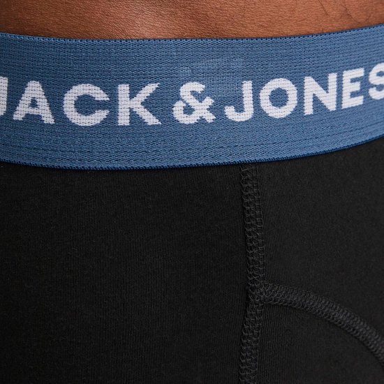 JACK&JONES JACSOLID TRUNKS 5 PACK ON Caleçons Homme - Taille XXL