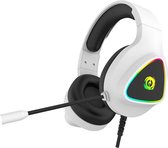 Canyon Shadder GH-6 - Gaming Headset - 50mm Drivers - Comfortabel Ontwerp - RGB-verlichting - USB - 3.5mm - Wit