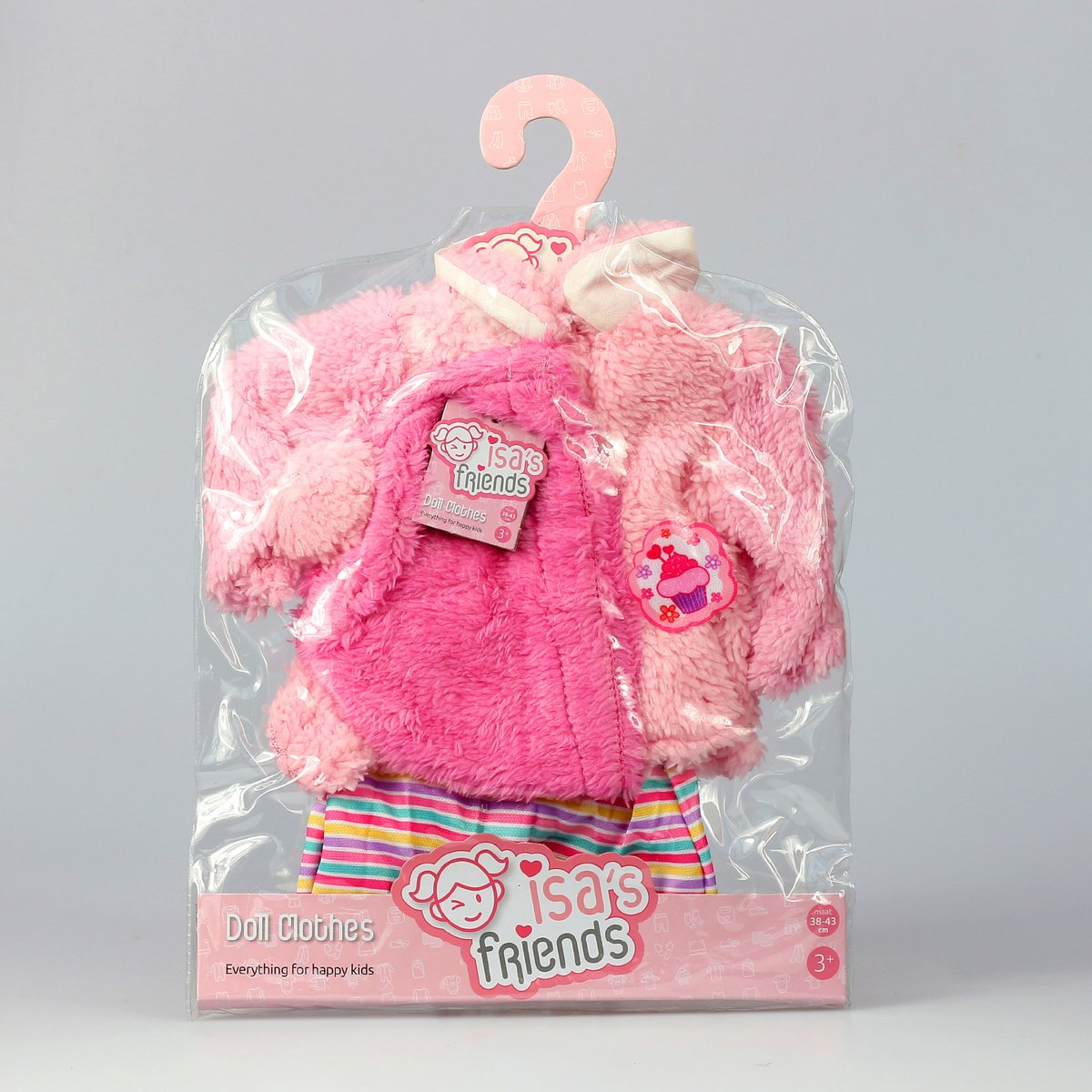 Isa's Friends® - Poppenkleding - Poppenkleertjes - 43 cm - Kleertjes voor Babypop — afbeelding 6