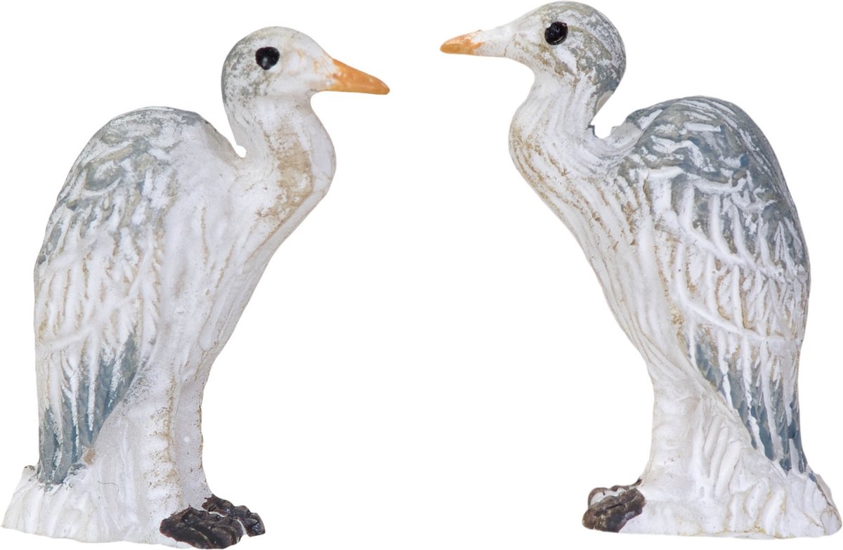 Dickensville - Reigers op IJs - Set van 2