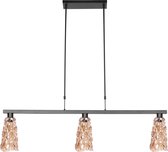 Steinhauer hanglamp Vidrio - zwart - - 3832ZW