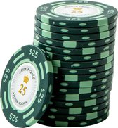 Monte Carlo Cashgame Poker Set 500 Poker Chips Compleet - pokerkoffer - pokersets - pokerfiches - pokerchips - poker kaarten - pokerkaarten - dealerbutton - all in button - cut card