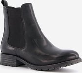 Hush Puppies leren dames chelsea boots - Zwart - Maat 40 - Echt leer