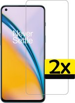 OnePlus Nord 2 Screenprotector - OnePlus Nord 2 Screenprotector Bescherm Glas - OnePlus Nord 2 Screen Protector Glas Extra Sterk - 2 Stuks