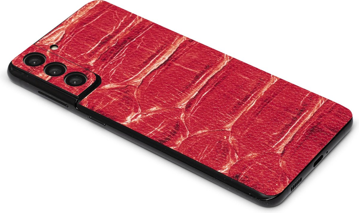 ScreenSafe Skin Galaxy S21 Plus Satin Rouge Snake