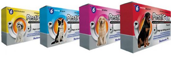 Pestigon 402 mg (40 t/m 60 kg) - 4 pipetten