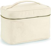 Canvas Vanity Case (Natuurlijk)