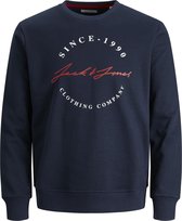 JACK&JONES PLUS SIZE JJHERRO SWEAT CREW NECK PS Heren Trui - Maat EU5XL US3XL