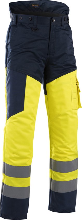 Blaklader Saw Pants 1920 Saw Pants High. Poisson. Jaune / Bleu Marine NL: 48 BE: 42