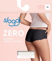 Sloggi - sloggi ZERO Cotton Short - SILK WHITE - Vrouwen - Maat L