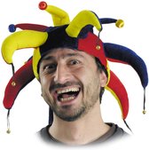Carnival Toys Narrenmuts 40 Cm Polyester Geel/rood/blauw One-size