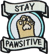 Grindstore Patch Stay Pawsitive Multicolours