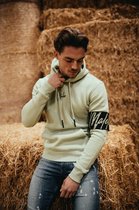 Malelions Men Captain Hoodie - Sage Green/Black - XXS
