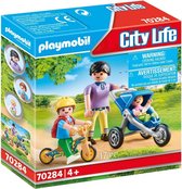PLAYMOBIL City Life Mama met kinderen - 70284