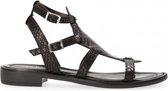 Van Dalen  - Pisa sandaal leer - Black - 38