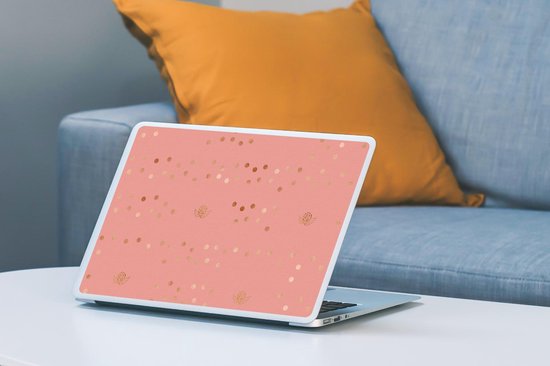Sticker ordinateur portable - 11,6 pouces - Motifs - Luxe - Rose - Roses
