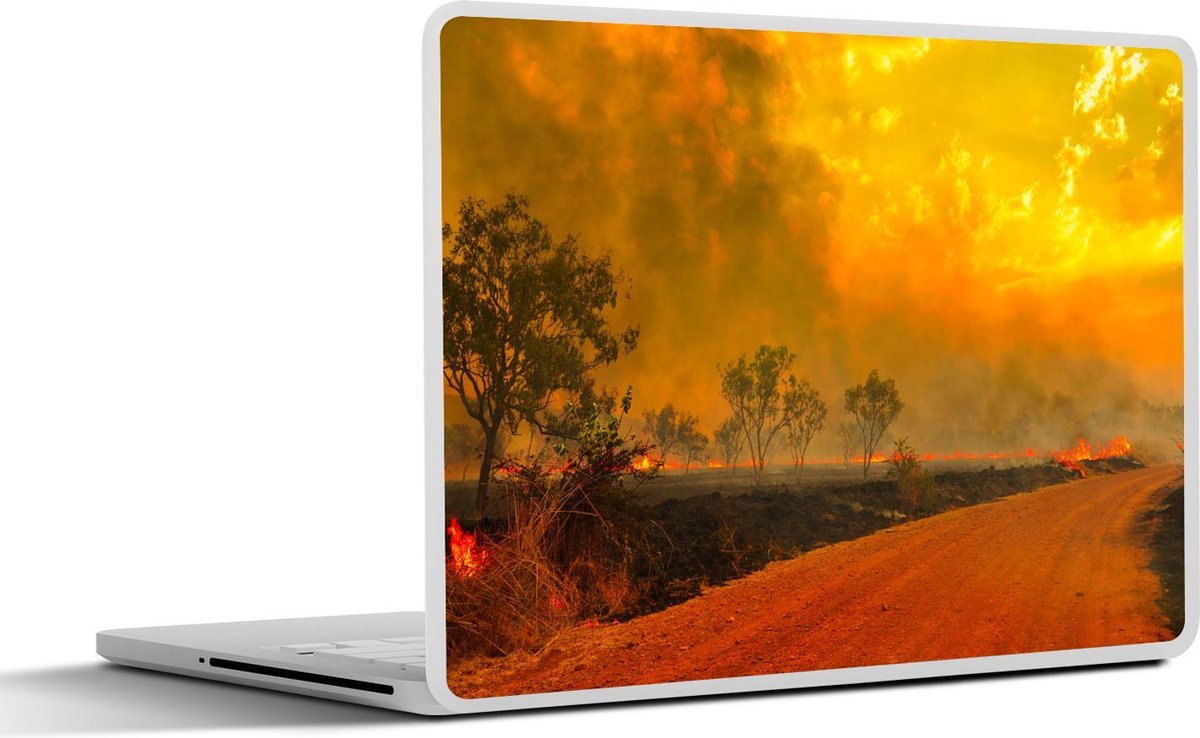 Afbeelding van product SleevesAndCases  Laptop sticker - 11.6 inch - Natuurbrand in Australië