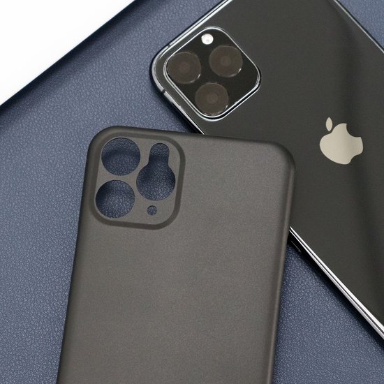 Coque ShieldCase Extrêmement Fine pour iPhone 11 Pro - Noire avec Verre Privacy