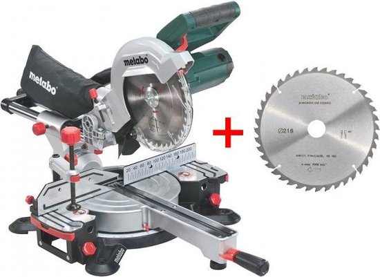 Metabo Afkortzaag KGS 216 M-set