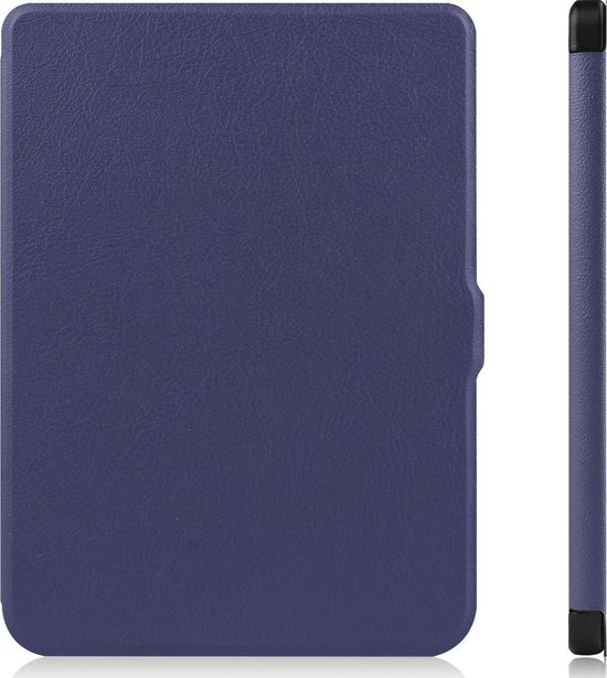 Hoesje Geschikt voor Kobo Nia Hoes Bescherm Hoesje Case Sleep Cover - Hoes Geschikt voor Kobo Nia Hoesje - Donkerblauw van Hoesje  — afbeelding 5