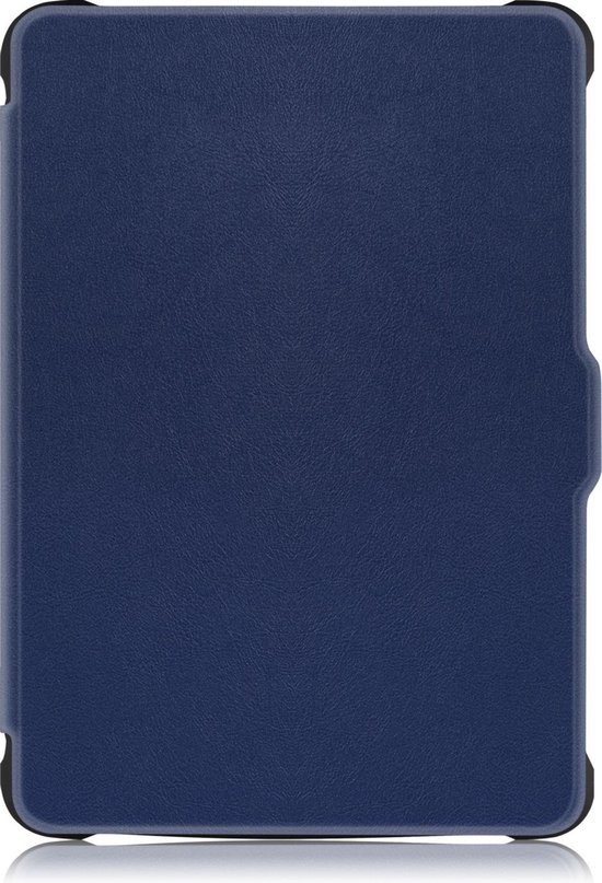Hoesje Geschikt voor Kobo Clara HD Hoes Bescherm Hoesje Case Sleep Cover - Hoes Geschikt voor Kobo Clara HD Hoesje - Donkerblauw van Merkloos — afbeelding 4