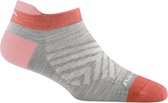 Darn Tough Run No Show Tab Ultra-Lightweight Running Sock Ash - Dames