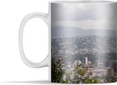 Mok - Skyline Caracas op grijze dag Venezuela - 350 ml - Beker