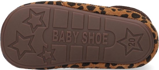 Ton & Ton Meisjes Sneakers Lief - Bruin - Suède - Maat 22