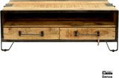Salontafel | spring | mangohout | naturel | 120 x 60 x 45(h) cm