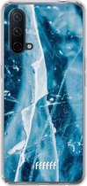 6F hoesje - geschikt voor OnePlus Nord CE 5G -  Transparant TPU Case - Cracked Ice #ffffff