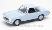 WELLY Mercedes Benz 230SL schaalmodel 1:24