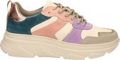 PS Poelman dames sneaker - Beige multi - Maat 37