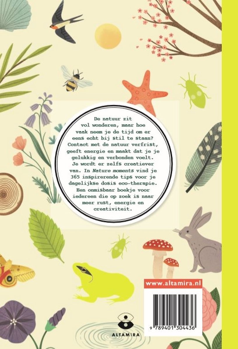 Nature moments - back cover