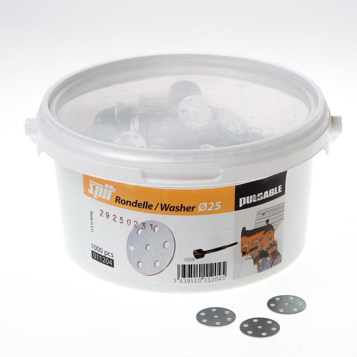 Spit 011204 Pulsa rondel - 25mm (1000st)