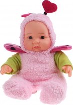 Babypop Cute Baby met pyjama 20 cm roze