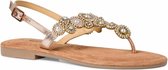 Tamaris Dames Sandaal 1-1-28183-26 963 rosegold wijd Maat: 40 EU