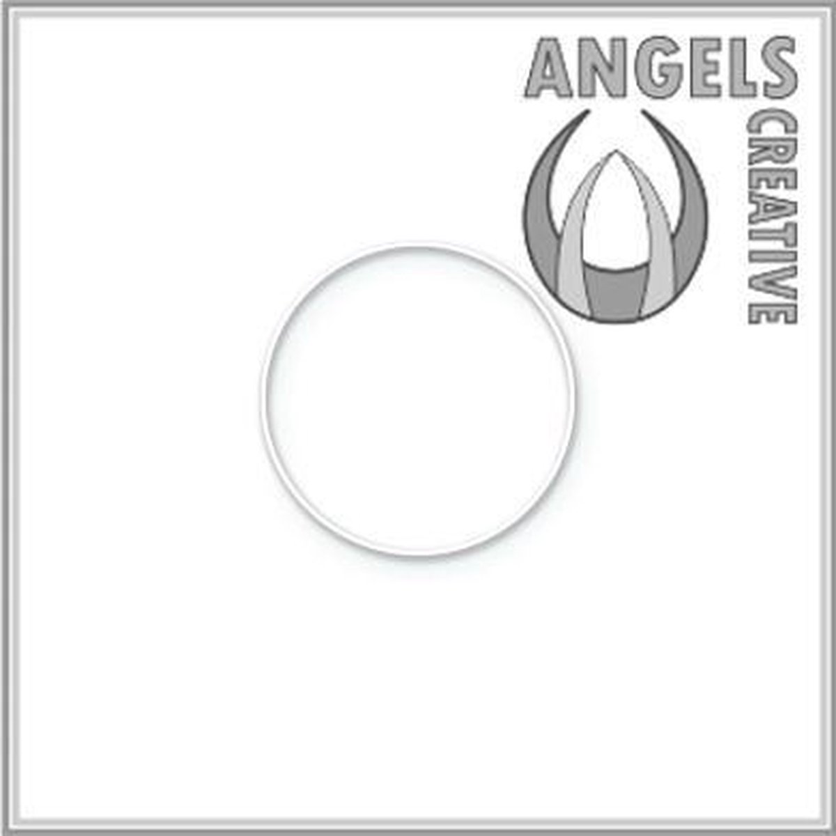 Afbeelding van product Stafil  Metalen ring, wit 8 cm
