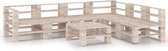 Medina 7-delige Loungeset pallet grenenhout