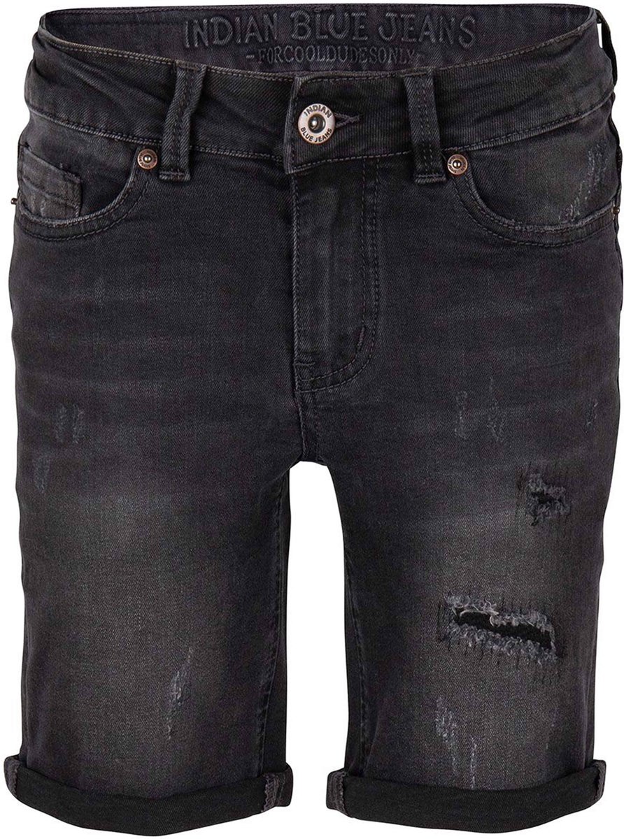 Indian Blue Jeans Broek jongen black denim maat 128