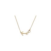 Paul Hewitt Dames Ketting 925 sterling zilveren Zirkonia One Size Goud 32014309