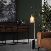 Dimehouse Industriële Vloerlamp Kenneth - Glas - Metaal