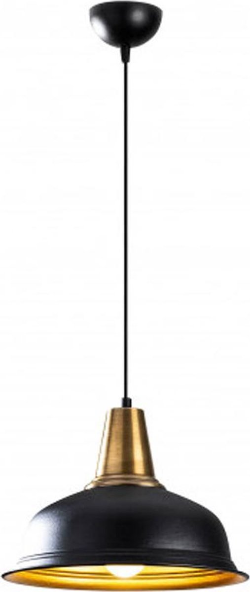 Moderne hanglamp | Zwart Goud | 32 cm | Whistler